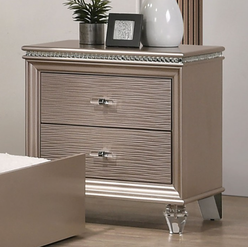 Allie Bedroom Set Rose Gold - Image 9