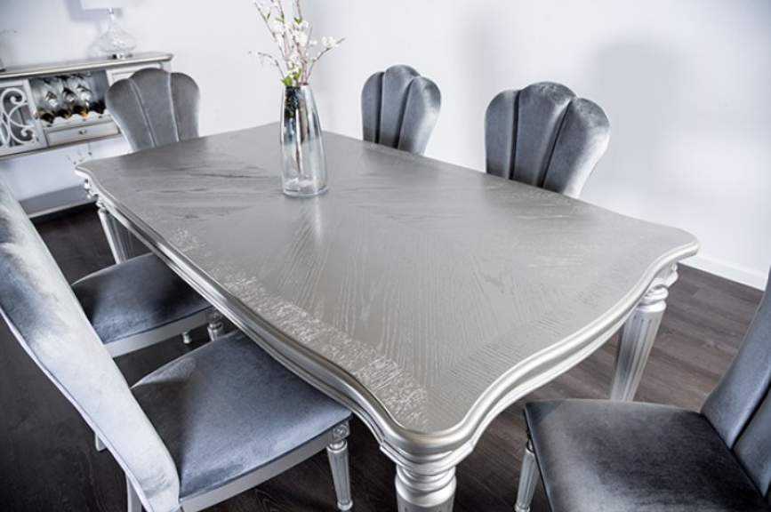 Melodi Parc Dining Table Set Gray - Image 4