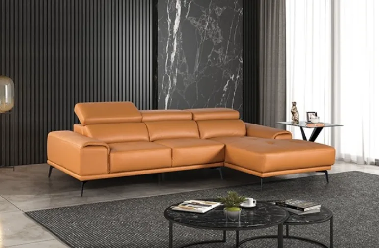 Vadso-Sectional-Right-Side-Chaise-By-Furniture-Of-America-FOa-Group-Tangerine