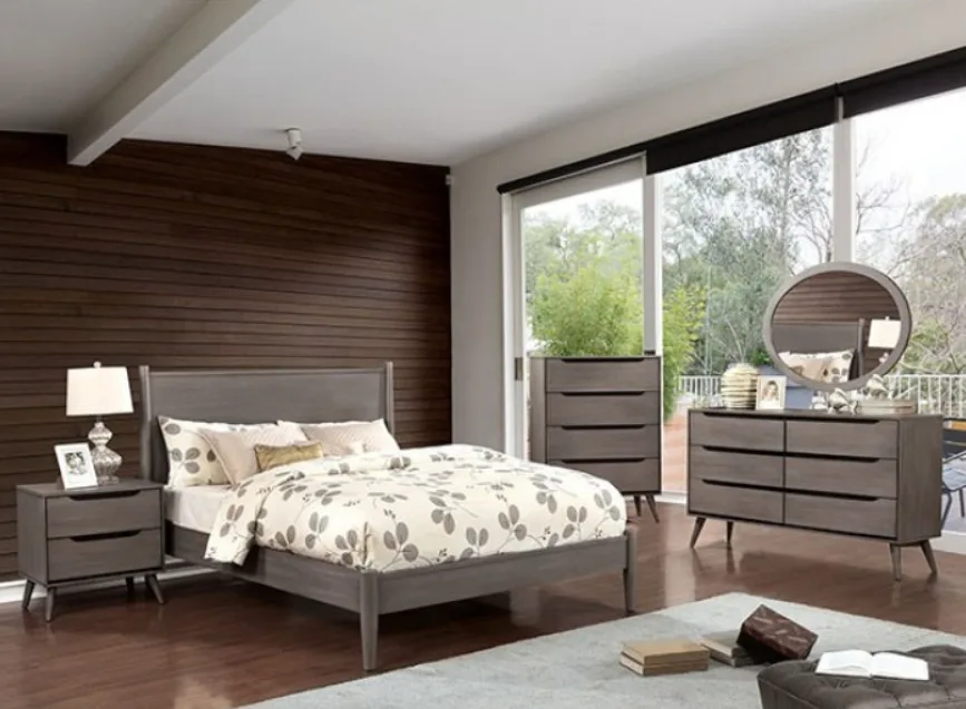 Lennart Oak Bedroom Set