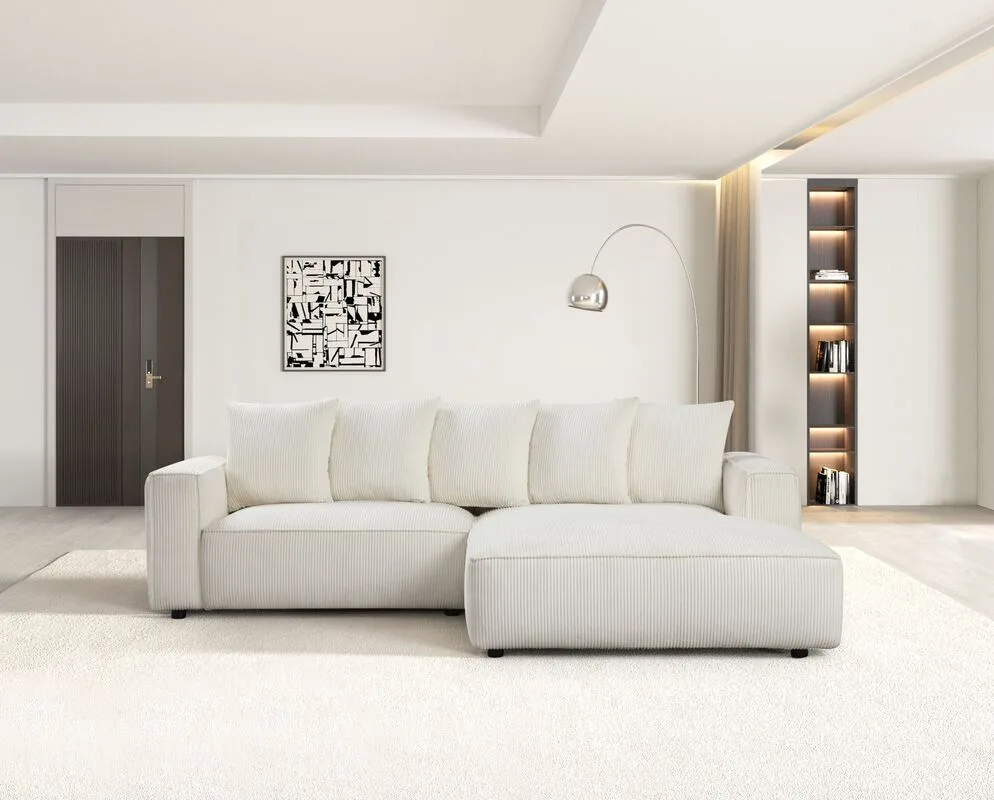 Romeo-White-Thin-Corduroy-Sectional-2