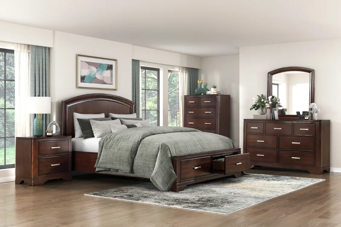 1520CH- Bedroom-Hudson Collection Homelegance