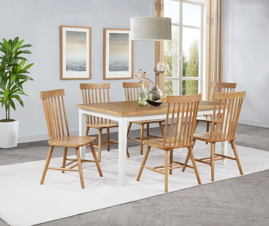 Andrews-7-piece-Rectangular-Dining-Set-Light-Ash-and-White