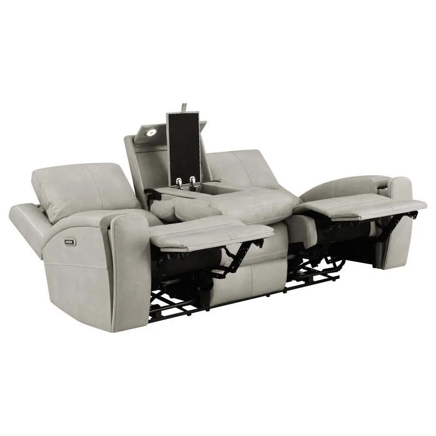 Brickston-2-piece-Triple-Power-Reclining-Sofa-Set-Grey-3