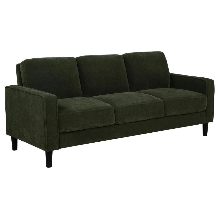 Ruth-3-piece-Fabric-Upholstered-Track-Arm-Sofa-Matcha-Green-2