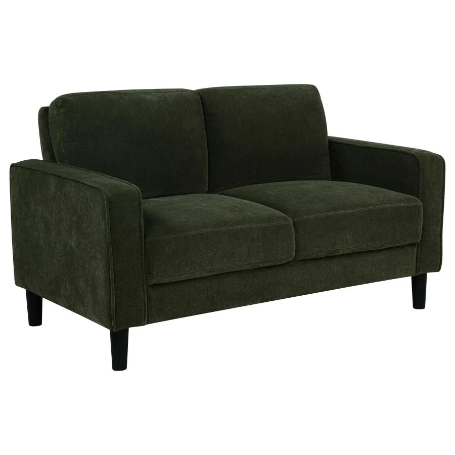 Ruth-3-piece-Fabric-Upholstered-Track-Arm-Sofa-Matcha-Green-9