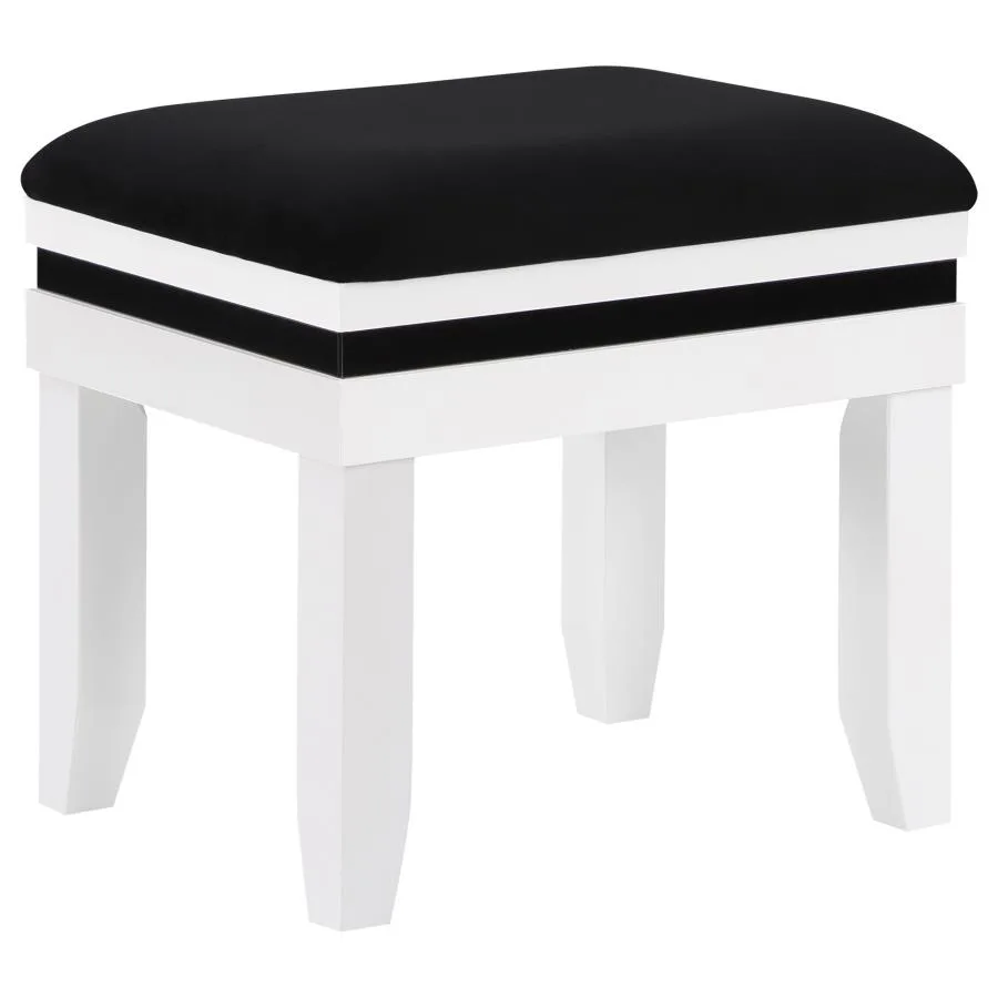 Talei-6-drawer-Vanity-Set-with-Lighting-Black-and-White-11