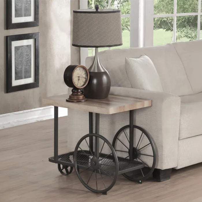 Francie 4 Pc Coffee Table Set White - Image 11