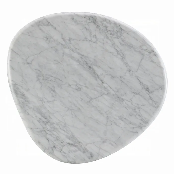 Haidar 3 Pc Coffee Table Set w/ Natural Marble - Image 11