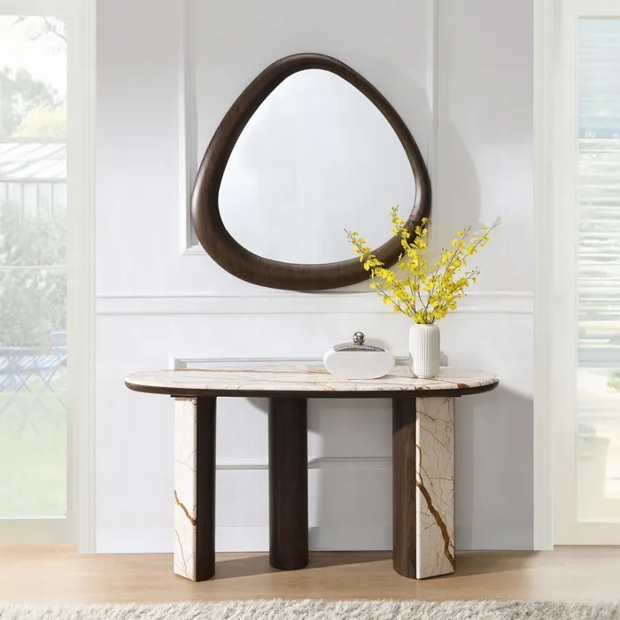 Haidar 3 Pc Coffee Table Set w/ Natural Marble - Image 19