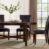 Hartford 72 inch table 7 Piece Set, Brown Chairs (Table & 6 Side Chairs) - Image 2