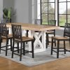 Magnolia 5-Piece 80-96-inch Counter Height Dining Set (Table & 4 Counter Chairs) - Image 3