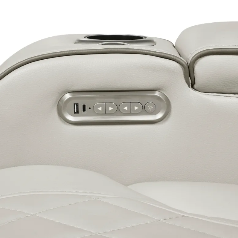 Fairway 3pcs Power Reclining Sectional With Console - Image 3
