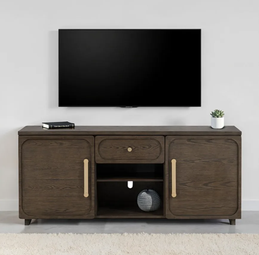 Vellara Dark Walnut 70" TV Console