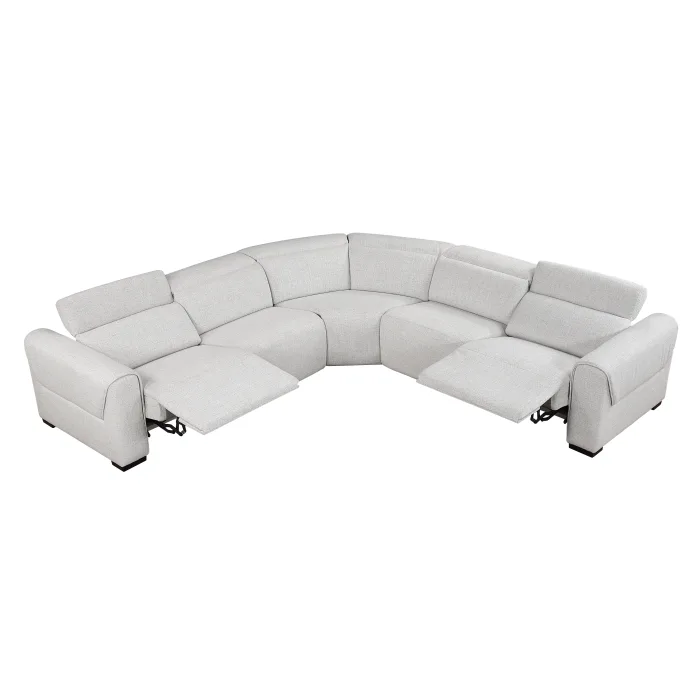 McPherson Double Reclining Sectional - Image 4
