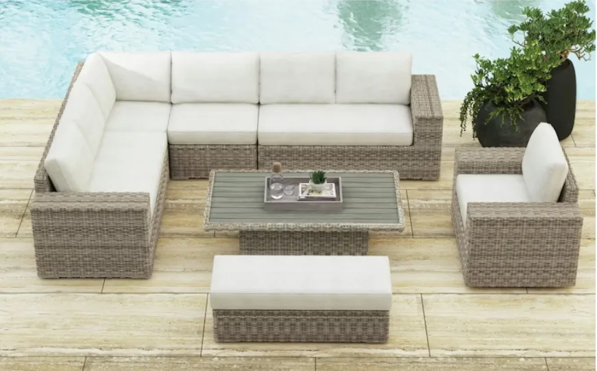 Carmona Natural Outdoor Sectional Sofa