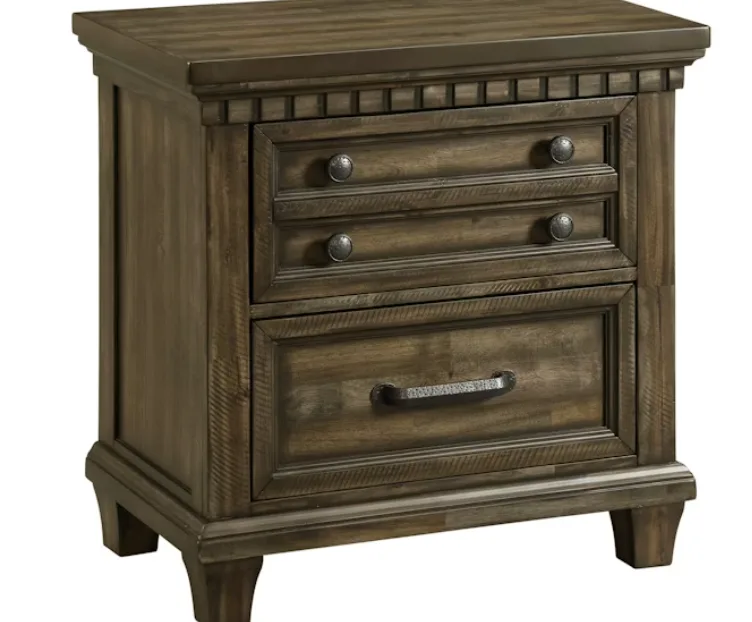 McCoy Walnut Bedroom Set - Image 4