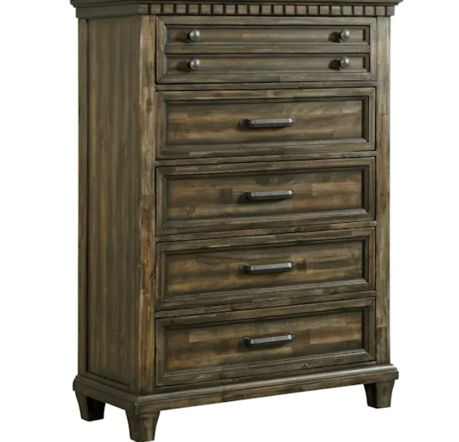 McCoy Walnut Bedroom Set - Image 5