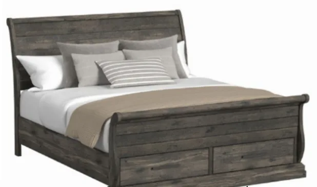 Park Ridge Charcoal Queen Storage Bedroom Set
