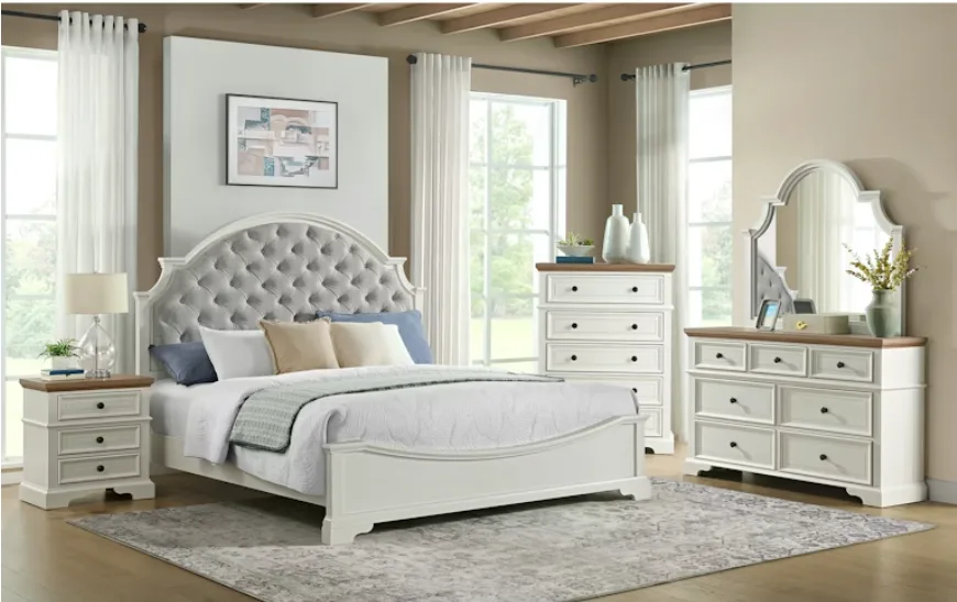 Eastwood Off-White Queen Bedroom