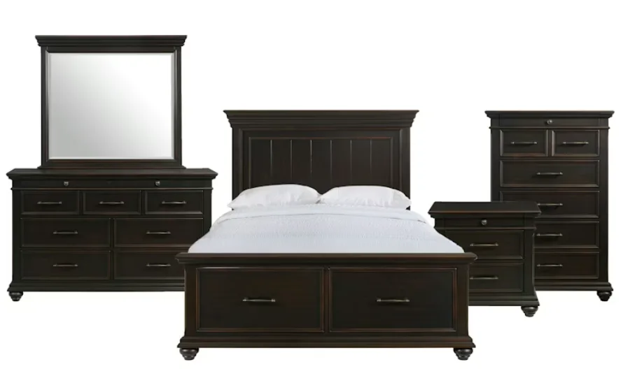 Slater Black Queen Bedroom Set