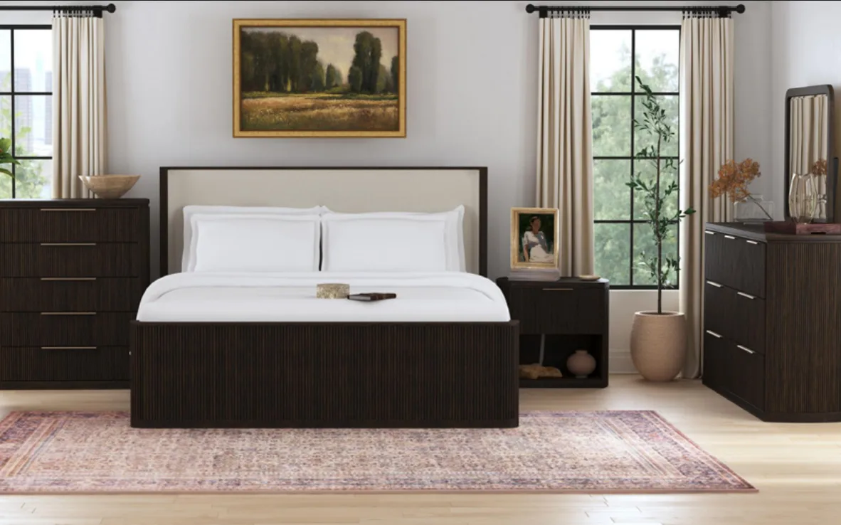 Sylvie Dark Queen Bedroom Set