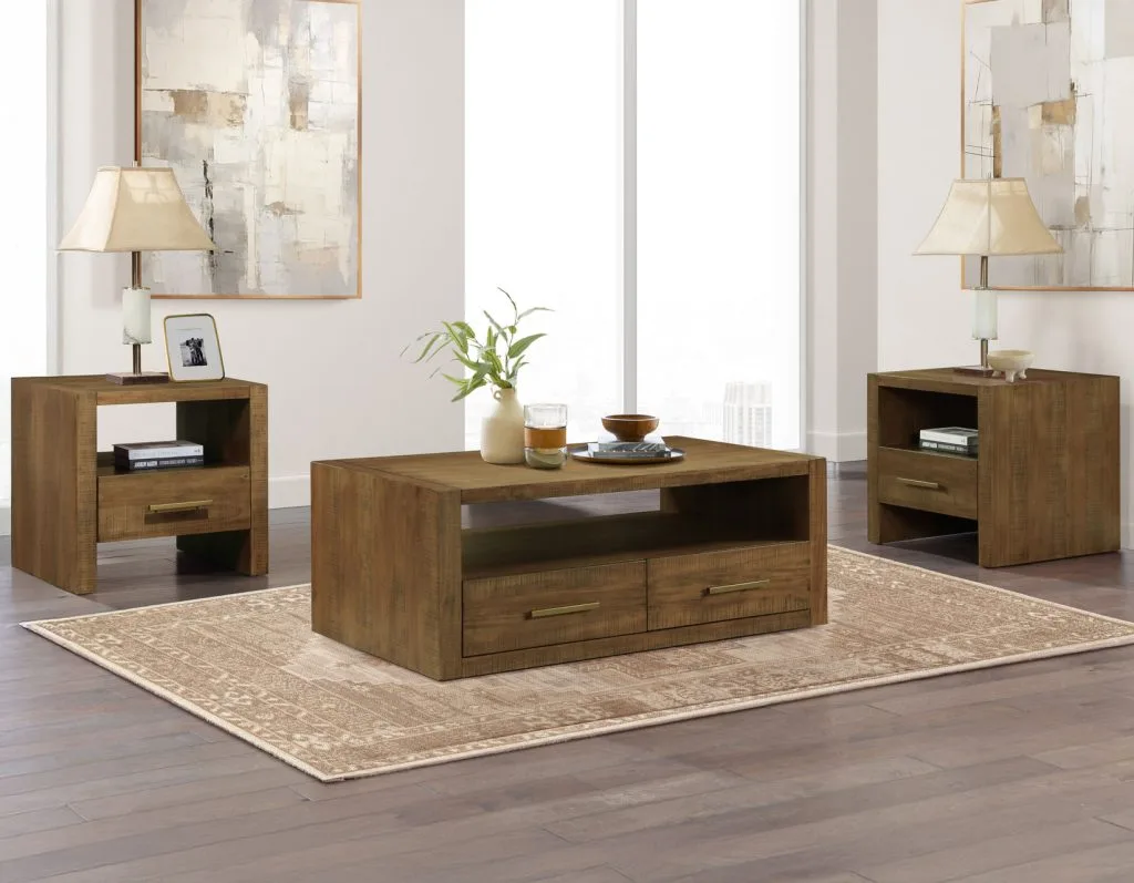 Garland, Wood Top Cocktail Table, End Table, Sofa Table
