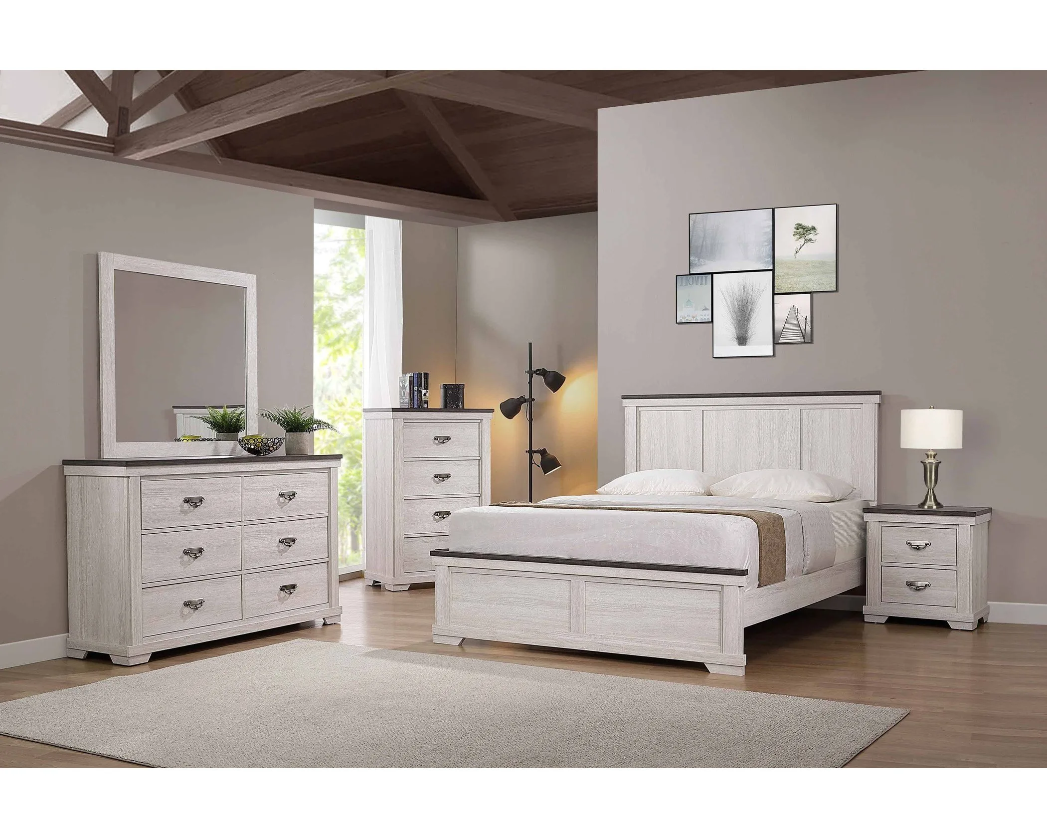 Leighton White Queen Bedroom Set