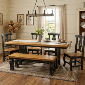 Saltillo Nogal Black 6Pc.