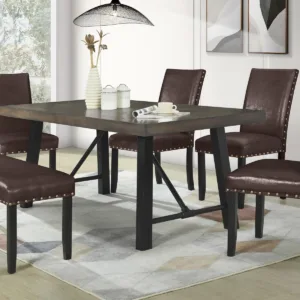 Rustica – 5pc Dining Set – Vienna Brown