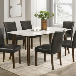 Levant – 7pc Dining Set – Brown